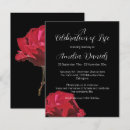 Search for red rose funeral invitations Floral