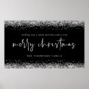 Search for welcome christmas sign party posters Black