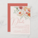 Search for floral wedding enclosure cards Elegant