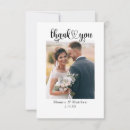 Search for just married thank you cards Calligraphy script