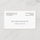 Search for dual business cards Simple