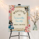 Search for tea welcome party signs Pink flowers