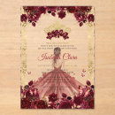 Search for princess quinceanera invitations Floral