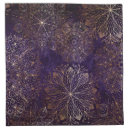 Search for purple floral napkins Boho