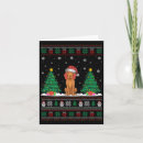 Search for vizsla christmas cards Ugly christmas sweater