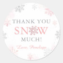 Search for thank you snow much stickers Silver