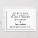 Search for cancelled wedding invitations Formal