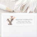 Search for elephant return address labels Simple