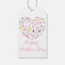 Search for mothers day gift tags Watercolor floral