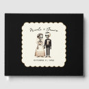 Search for gothic wedding guest books Skulls
