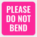 Search for do not bend stickers Fragile
