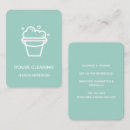 Search for house cleaning business cards Maid service