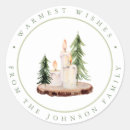 Search for christmas candle stickers Rustic