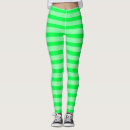 Search for green black neon leggings Stripes