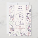 Search for hippie wedding invitations Floral