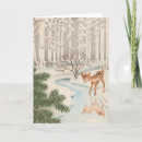 Search for vintage deer christmas cards Wildlife