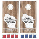Search for sayings cornhole sets Wood