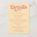 Search for retro wedding enclosure cards Typography