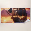 Search for pirate beach towels Sea