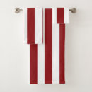 Search for red and white stripes bath towels Minimalist