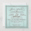 Search for seafoam wedding invitations Blue