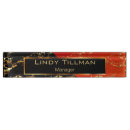 Search for black and gold name plates Marble