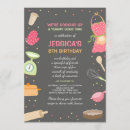 Search for baking birthday invitations Little chef