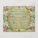 Search for vintage recipe cards Pink