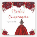 Search for red quinceanera stickers Elegant