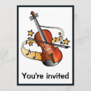 Search for violin recital invitations Classical