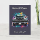 Search for car birthday cards Classic
