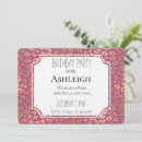 Search for leopard print birthday invitations Glam
