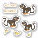 Search for monkey banana stickers Monkeys