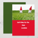 Search for golf holiday invitations Santa