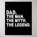 Search for the man myth legend posters Dad joke