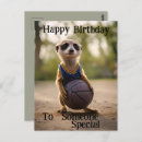 Search for funny basketball birthday cards Player