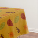Search for autumn colors tablecloths Fall leaves
