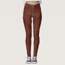 Search for brown leather leggings Abstract
