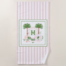Search for palm trees beach towels Stripes