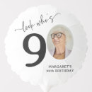 Search for 95th birthday balloons Black and white