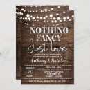 Search for rustic elopement invitations Simple