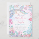 Search for little mermaid birthday invitations Octopus