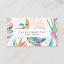 Search for tropical business cards Modern
