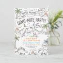 Search for stomp chomp and roar invitations T rex