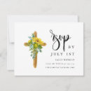 Search for baptism rsvp cards Simple