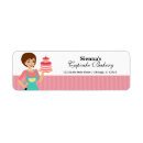 Search for cupcake return address labels Pastry