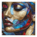 Search for abstract face art Woman