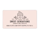 Search for bakery business labels dessert