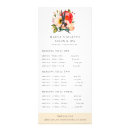 Search for salon service menu rack cards Stylist