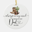 Search for loss of father ornaments In loving memory